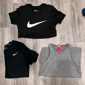 Lot of 3 Used Womens Nike Tops XS/S